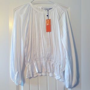 NWT Collective Concepts White Blouse VICI